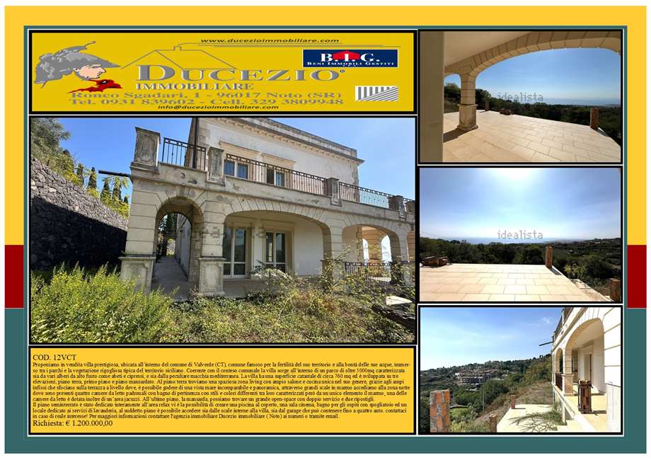 Villa indipendente plurilocale in vendita a Catania