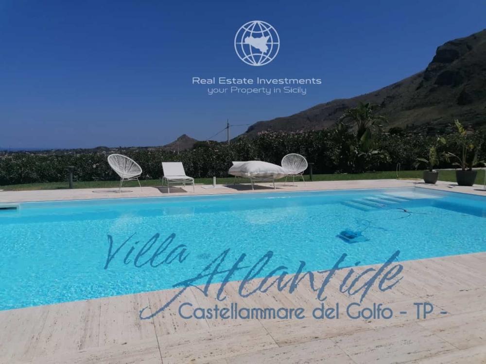 Villa indipendente plurilocale in vendita a castellammare-del-golfo