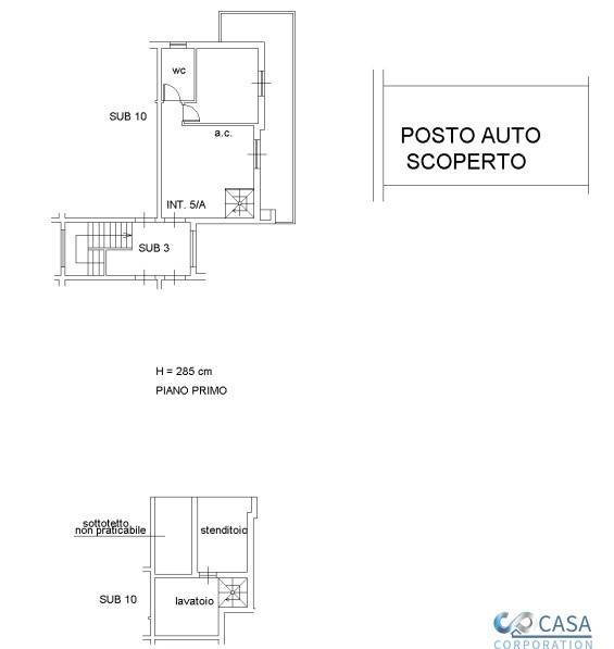 Appartamento trilocale in vendita a Palestrina