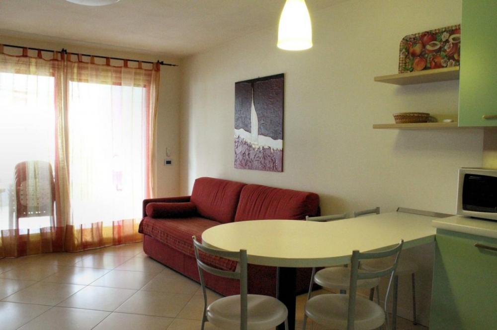 Soggiorno-cottura - Appartamento monocamera in affitto a Grado