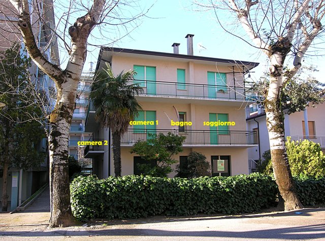 Appartamento trilocale in affitto a Bibione