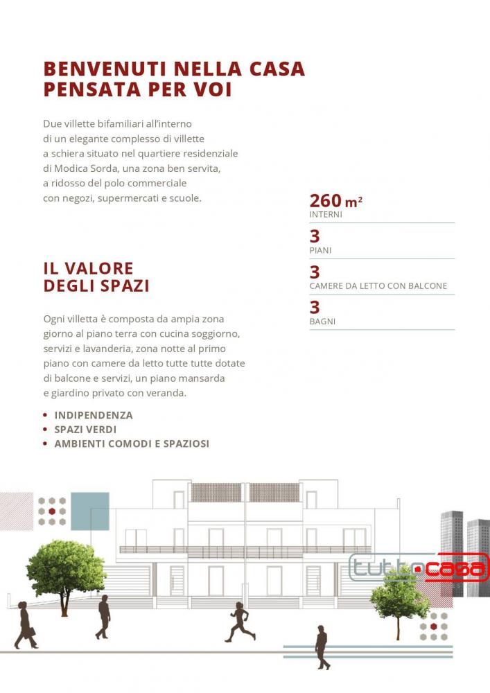 Villa indipendente plurilocale in vendita a Modica