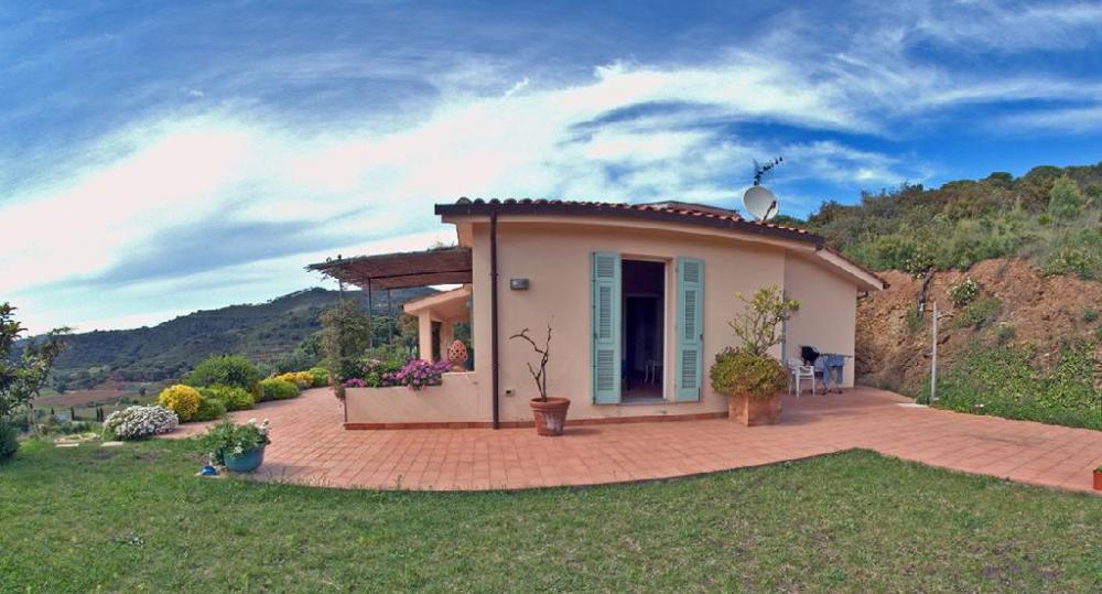 due bagni villa in posizione panoramica vista mare - Villa plurilocale in vendita a Campagna