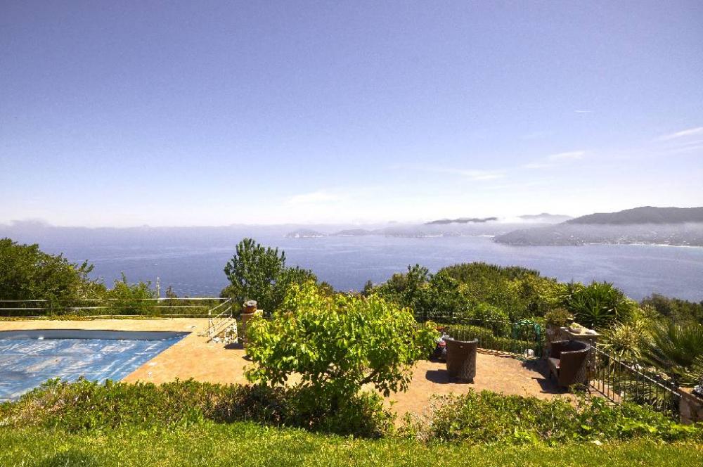 elba, marciana marina villa con vista mare panoramica con piscina - Villa plurilocale in vendita a marciana