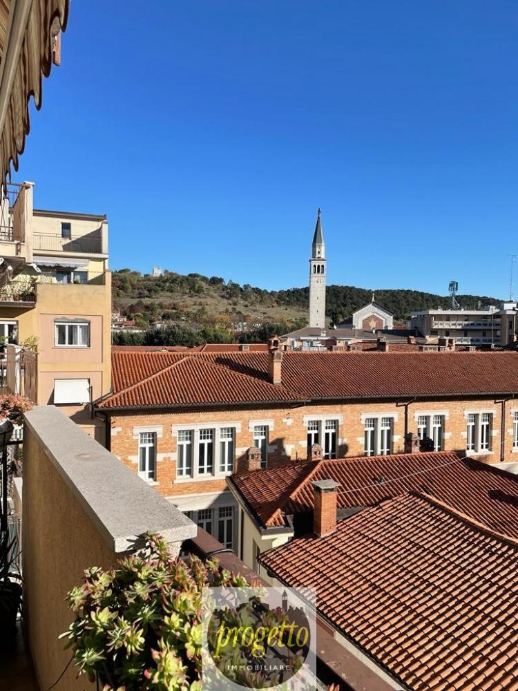 Vista dal terrazzo - Appartamento tricamere in vendita a Monfalcone