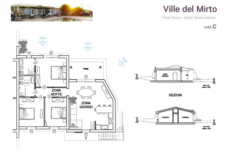 Villa quadrilocale in vendita a palau