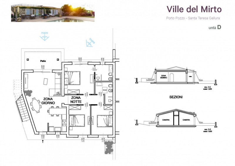 Villa quadrilocale in vendita a palau